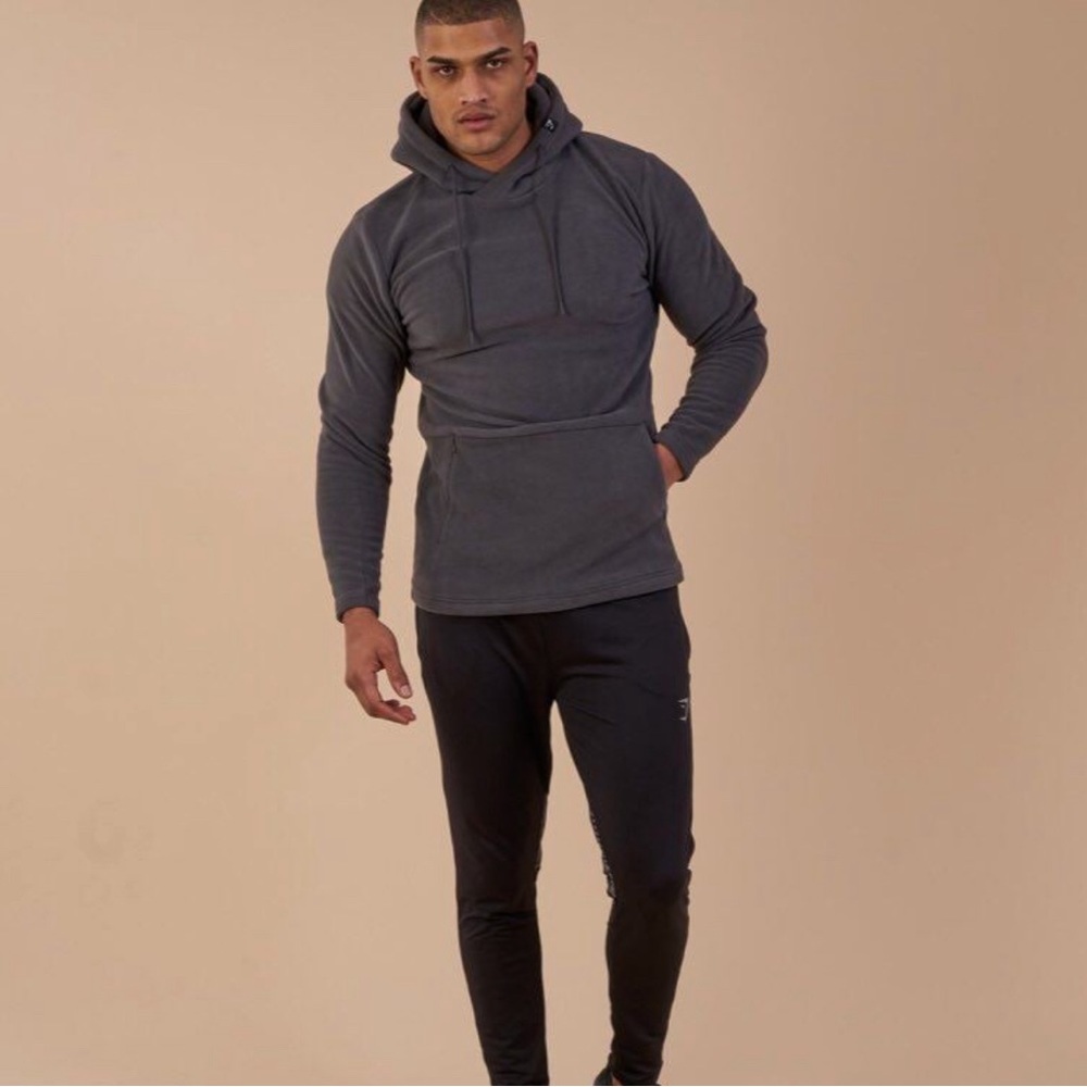 Gymshark Degree Pullover Hoodie Charcoal Size S